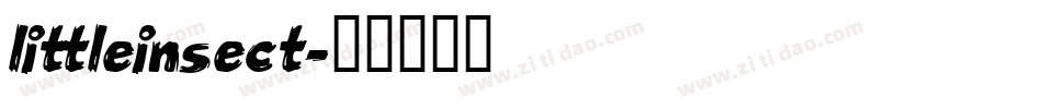 littleinsect字体转换