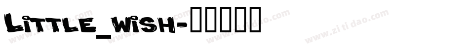 Little_wish字体转换