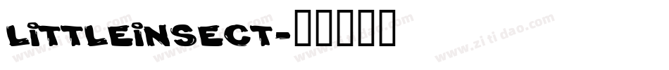 littleinsect字体转换
