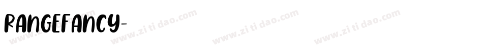RangeFancy字体转换