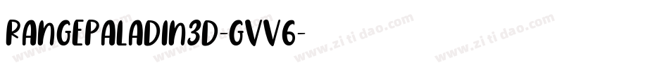 RangePaladin3D-gVv6字体转换