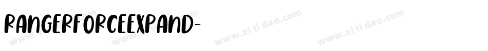 rangerforceexpand字体转换