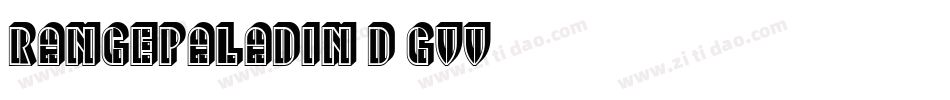 RangePaladin3D-gVv6字体转换