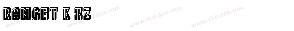 Ranget-K6XZ字体转换