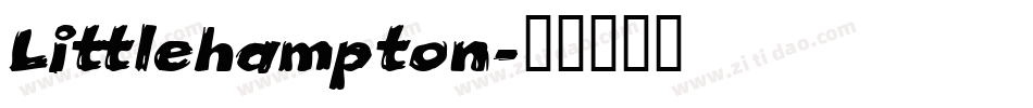 Littlehampton字体转换