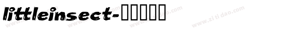 littleinsect字体转换
