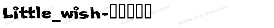 Little_wish字体转换
