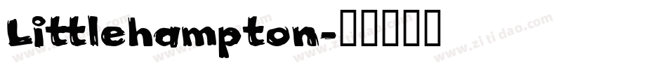 Littlehampton字体转换