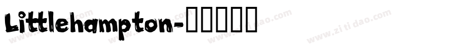 Littlehampton字体转换