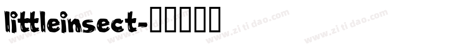 littleinsect字体转换