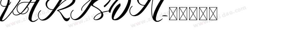 VARISON字体转换