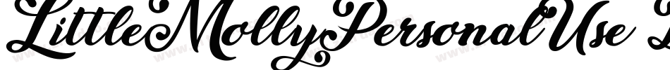 LittleMollyPersonalUse-DOGXx字体转换