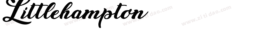 Littlehampton字体转换