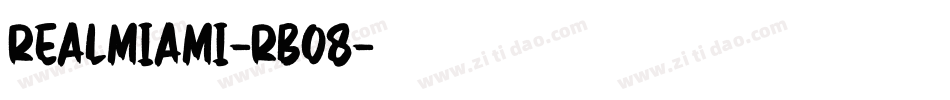 RealMiami-rBo8字体转换