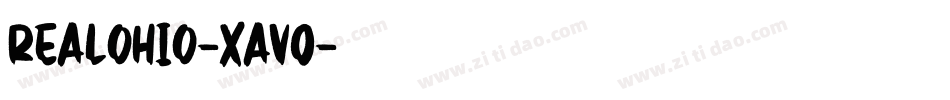 RealOhio-xav0字体转换
