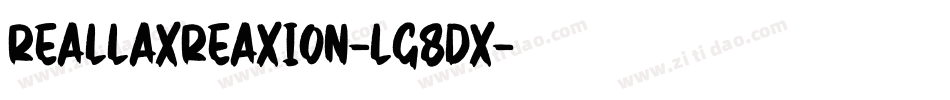 ReallaxReaxion-lg8dX字体转换
