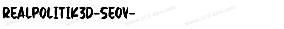 Realpolitik3D-5eov字体转换