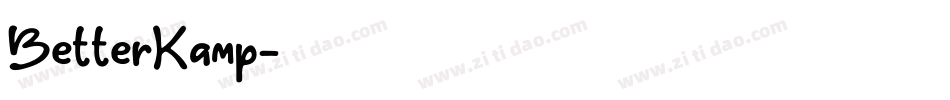 BetterKamp字体转换