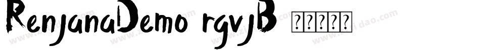 RenjanaDemo-rgvjB字体转换