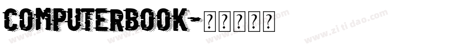 ComputerBook字体转换