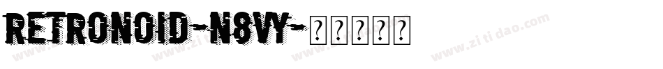 Retronoid-n8vY字体转换