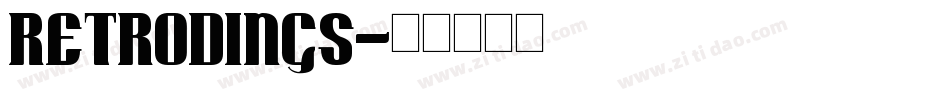 Retrodings字体转换
