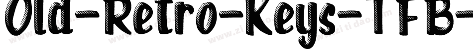 Old-Retro-Keys-TFB字体转换