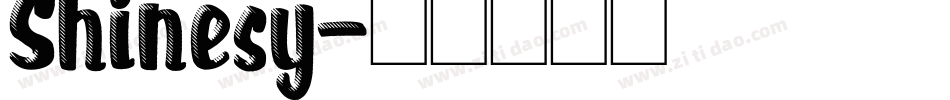 Shinesy字体转换