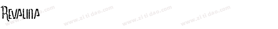 Revalina字体转换