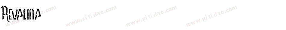Revalina字体转换