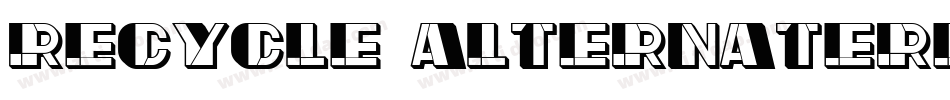 Recycle-AlternateReverse字体转换