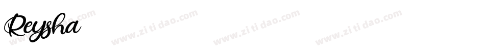 Reysha字体转换