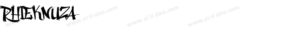 Rhieknuza字体转换