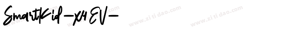 SmartKid-x4EV字体转换