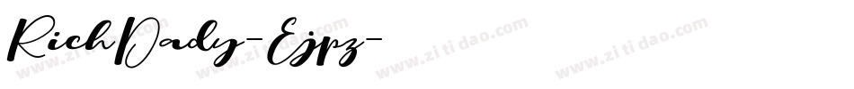 RichDady-Ejpz字体转换