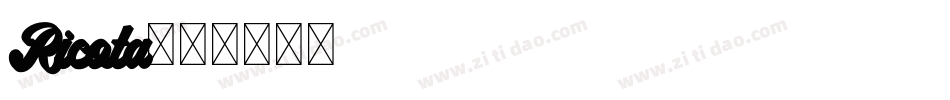 Ricota字体转换