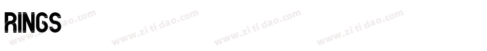 Rings字体转换