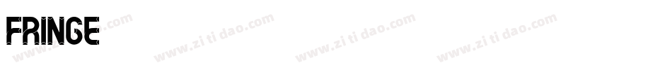 fringe字体转换