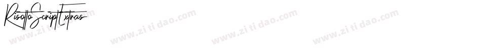 RisottoScriptExtras字体转换