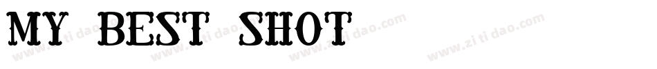 My-Best-Shot字体转换