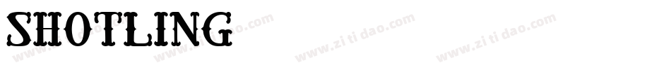 Shotling字体转换