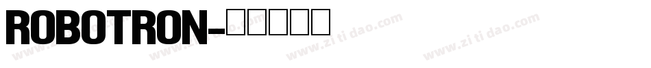 Robotron字体转换