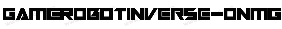 GameRobotInverse-0nMG字体转换