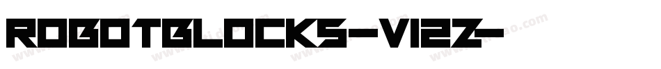 RobotBlocks-V12Z字体转换