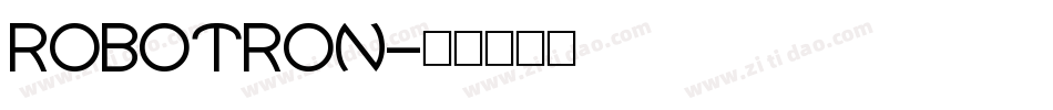Robotron字体转换