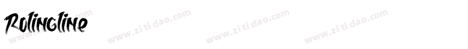 Rolingline字体转换