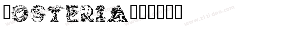 Losteria字体转换