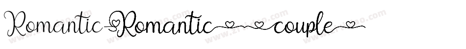 Romantic字体转换