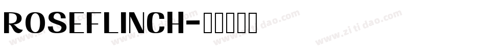 RoseFlinch字体转换