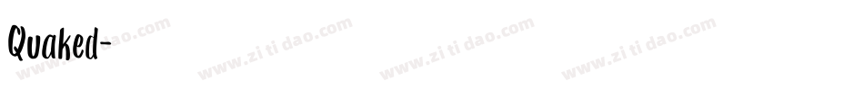 Quaked字体转换